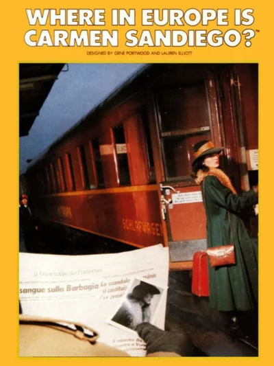 Where in Europe is Carmen Sandiego? box art