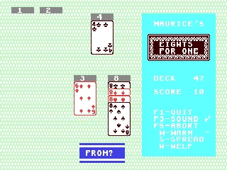Eights for One box art