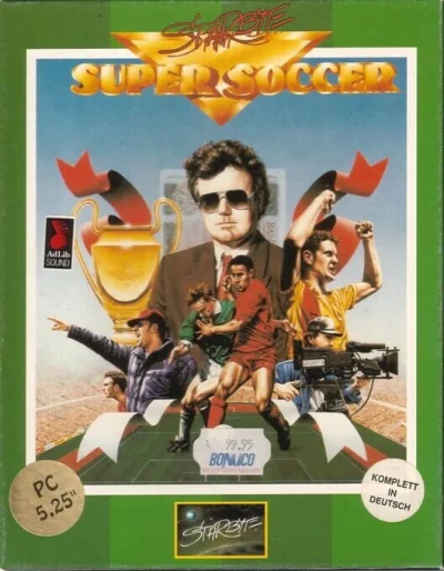 Starbyte Super Soccer box art