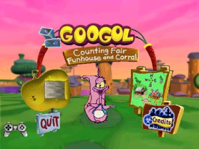 ZZZ(notgame):Lightspan - The Secret of Googol - The Google Counting Fair 4 - Corral * Fun House box art