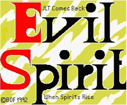 Evil Spirit box art