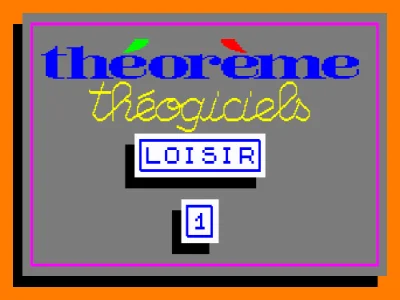 Théogiciels Loisir 1 box art