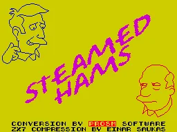 Steamed Hams box art