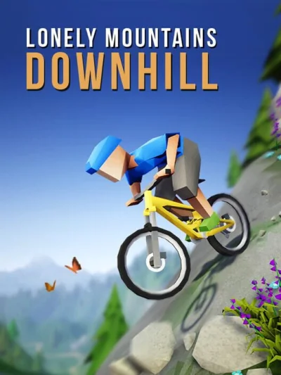 Lonely Mountains: Downhill box art