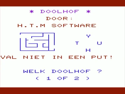 Doolhof box art