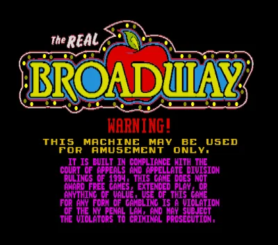 Real Broadway, The box art