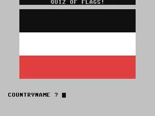 Quiz of Flags box art