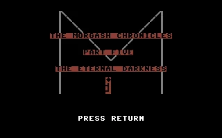 The Morgash Chronicles : Part Five - The Eternal Darkness box art