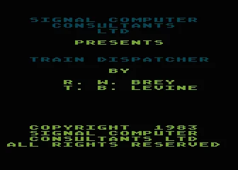 Train Dispatcher box art