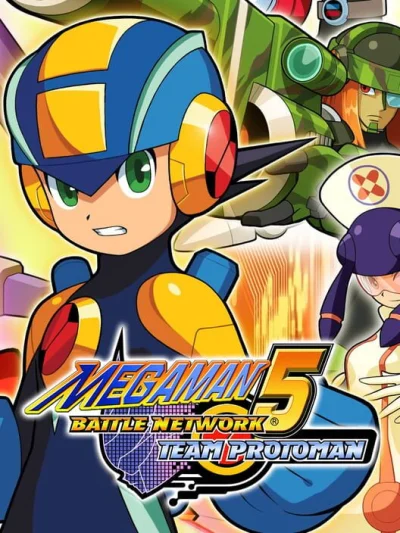Mega Man Battle Network 5: Team Protoman box art