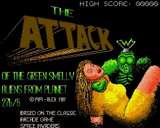 Attack Of The Green Smelly Aliens From Planet 27b-6 box art