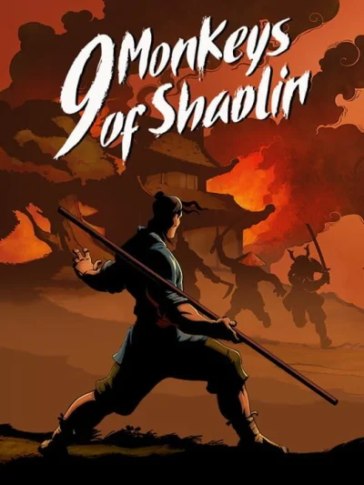 9 Monkeys of Shaolin box art