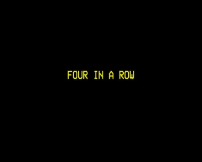 Four In A Row box art