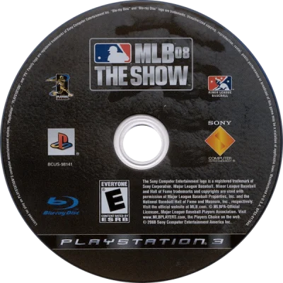 MLB 08 - The Show box art