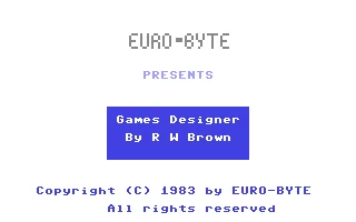 Games Designer box art