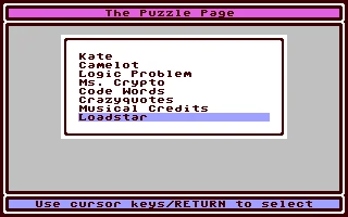 The Puzzle Page #108 box art