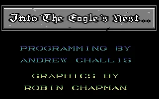 Into the Eagles Nest box art