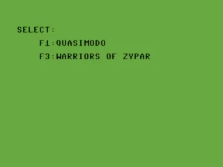 Quasimodo + Warriors of Zypar box art