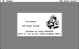 Deminer, The box art