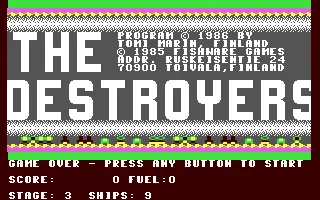 The Destroyers box art