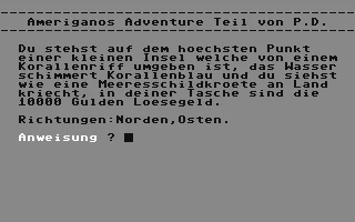 Ameriganos Ein Adventure Teil 2 box art