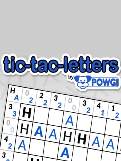 Tic-Tac-Letters by POWGI box art