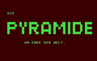 Die Pyramide am Ende der Welt box art
