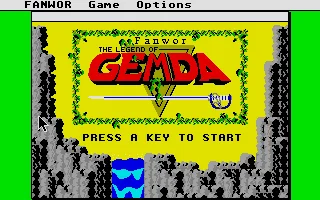 Fanwor - The Legend Of Gemda box art