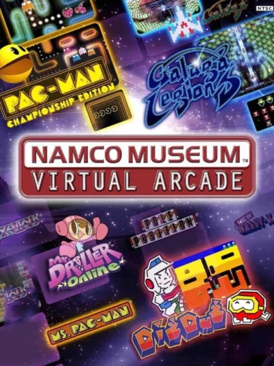 Namco Museum - Virtual Arcade box art