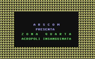 Zona Quarta - Acropoli Insanguinata box art
