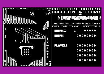 Galactic Pinball box art