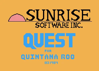 Quest For Quintana Roo box art