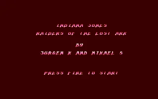 Indiana Jones : Raiders of the Lost Ark box art