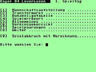 Bundesliga 85-86 box art
