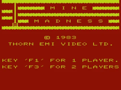 Mine Madness box art
