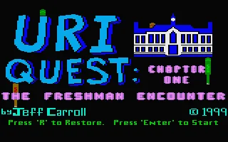 Uri Quest - The Freshman Encounter box art