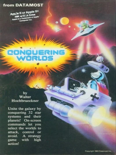 Conquering Worlds box art