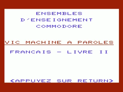 Francais, Livre I I box art