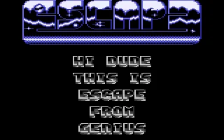 Escape box art