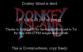 Donkey Island box art