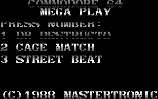 Mega Play Vol. 1 box art