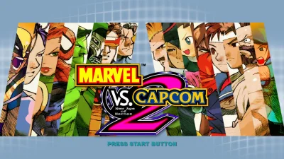 Marvel Vs. Capcom 2 - New Age Of Heroes box art
