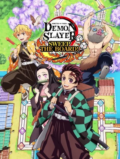 Demon Slayer: Kimetsu no Yaiba - Sweep the Board! box art