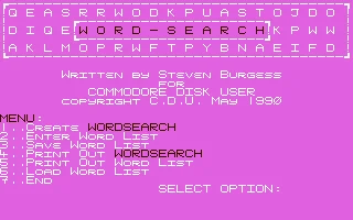 Wordsearch box art
