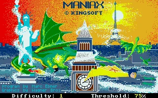 Maniax box art