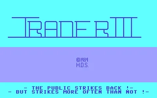Trader III box art