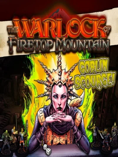 The Warlock of Firetop Mountain: Goblin Scourge Edition! box art