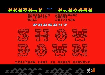 Show Down box art