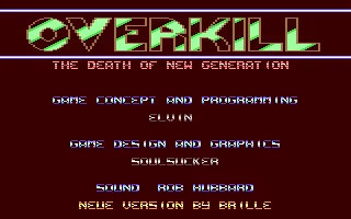 Overkill : The Death of New Generation box art