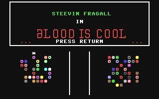 Blood is Cool box art